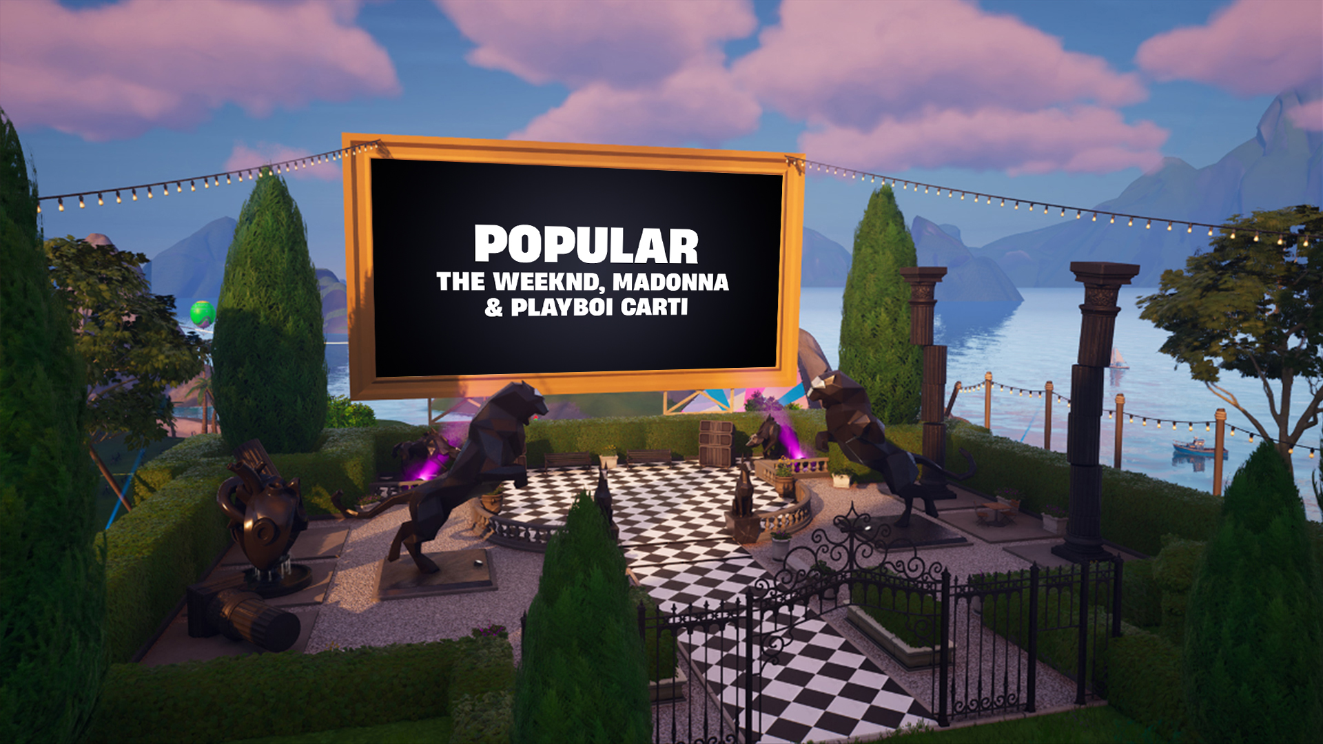 THE MUSIC VIDEO FOR “POPULAR” DEBUTS EXCLUSIVELY IN FORTNITE FESTIVAL! | Fortnite