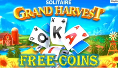 Solitaire Grand Harvest Free Coins Links March 6